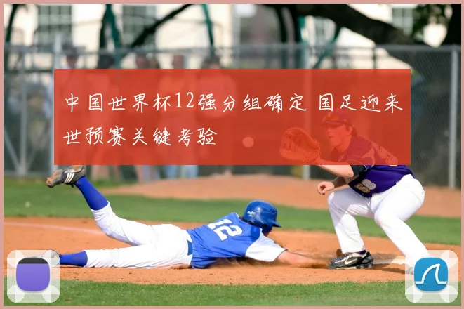 中国世界杯12强分组确定 国足迎来世预赛关键考验